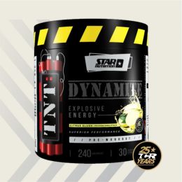 Pre Workout TNT Dynamite Star Nutrition® - 240 g - Citrus Slush
